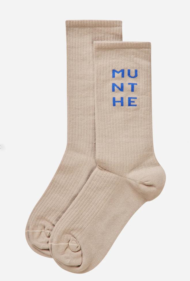 Munthe Ekanea Sock Beige 2