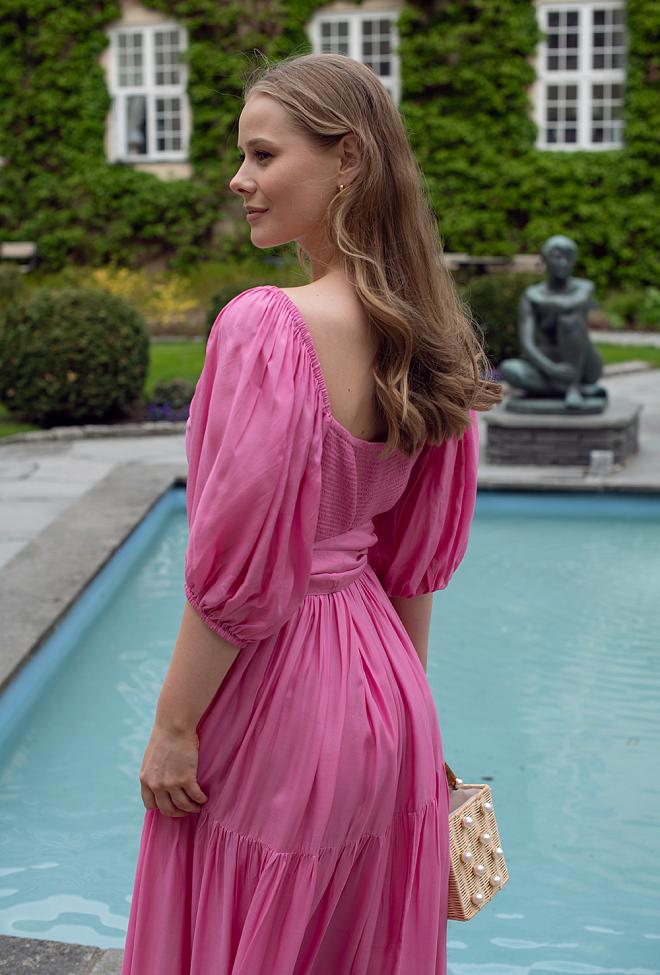 Confettibird Napoli Long Dress Pink kjole 3