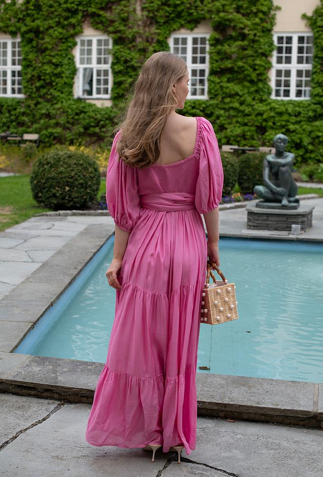 Confettibird Napoli Long Dress Pink kjole 5