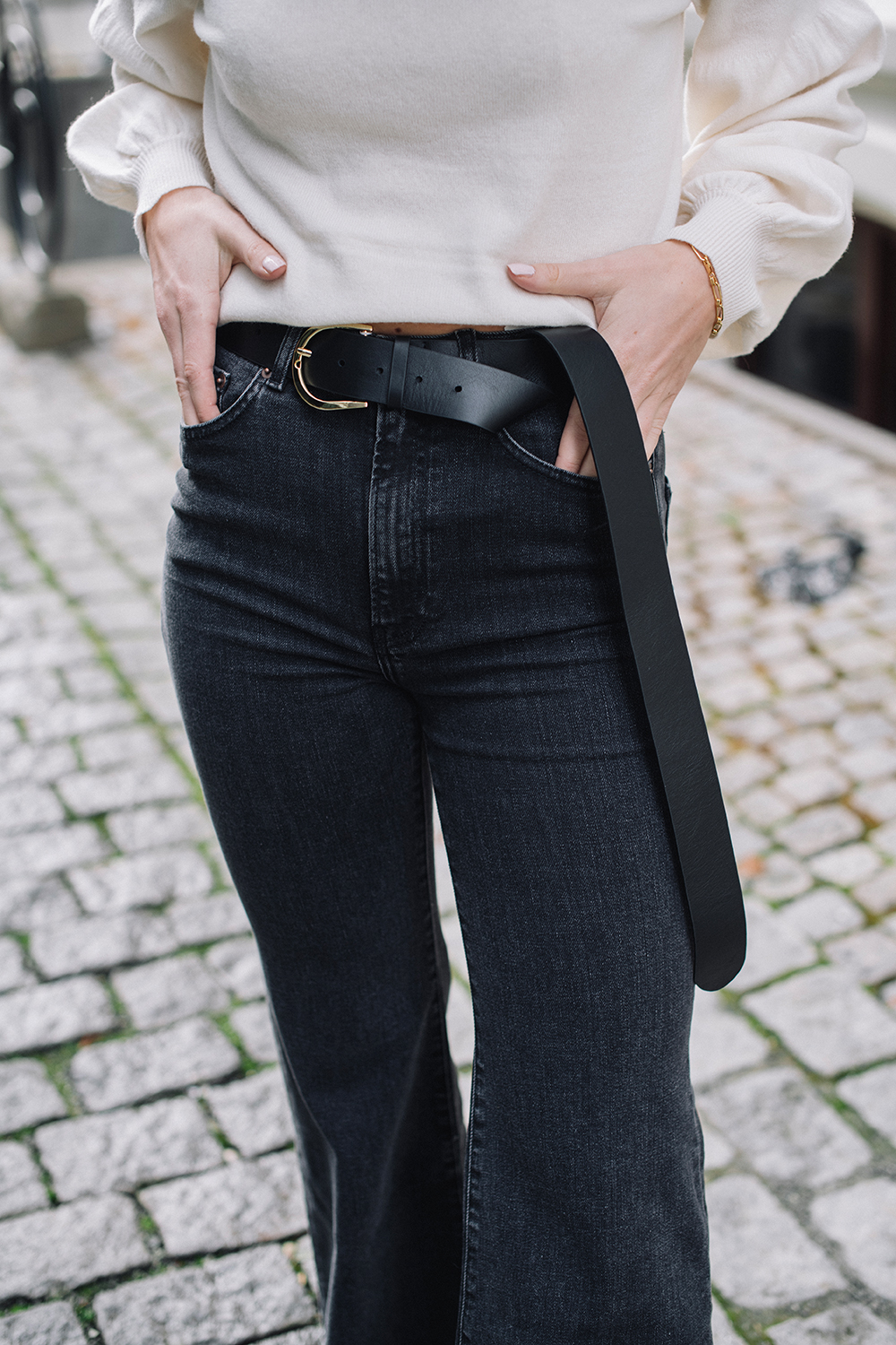 Chiara Belt Black Carma