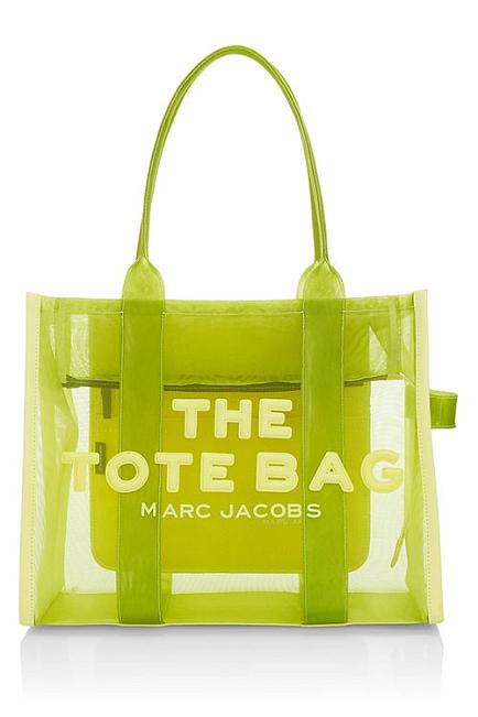 Marc Jacobs Large Mesh Tote Bright Green veske