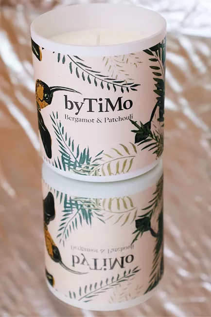 byTimo Scented Candle Bergamot & Patchouli duftlys