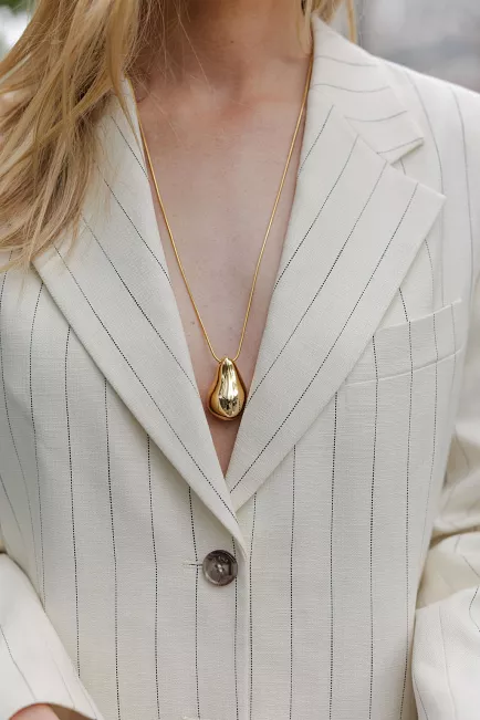 Liè Studio The Betty Necklace Gold kjede smykke 4