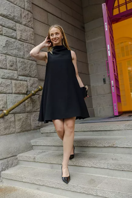 Carma Collection Hanne Dress Black kjole