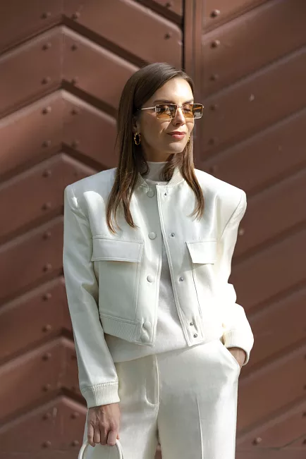 Carma Collection Synne Jacket Creme jakke 10