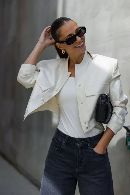 Carma Collection Synne Jacket Creme jakke 10