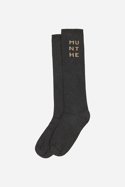 Munthe Ekanea Socks Charcoal sokker 2