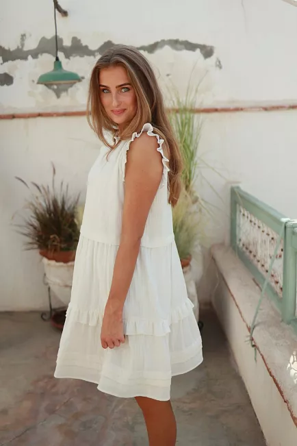 nectar Ellie Dress coconut kjole 1
