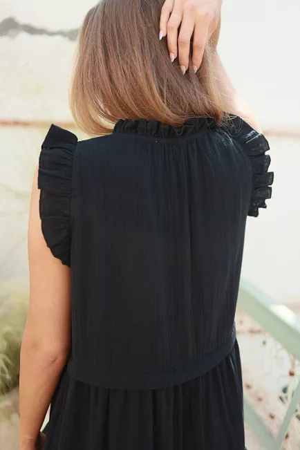 nectar Ellie Dress Black kjole 1