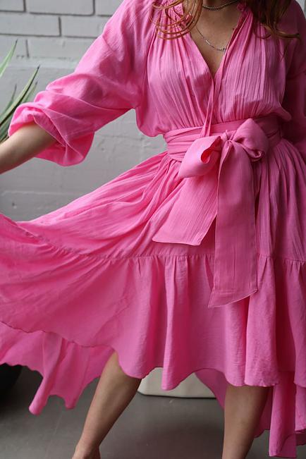 Confettibird Beach Seniorita Dress Pink kjole 2