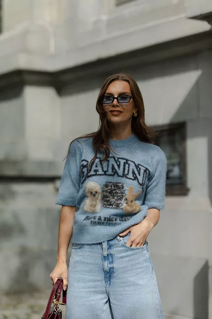 Otra Eyewear Frankie Tort/Blue solbriller 10