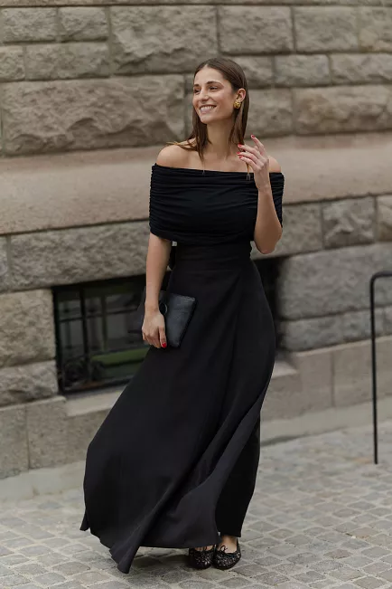 Viveh natica skirt sort skjørt