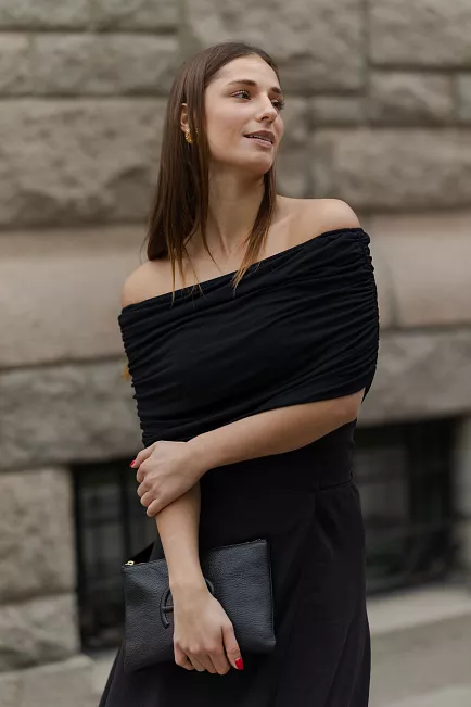 Viveh Dosinia Top Black topp 8