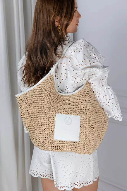 Twist&Tango Nerja Bag Off White strandveske