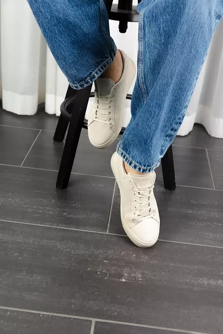 Jim Rickey Spin Suede Sneakers Egg joggesko 4
