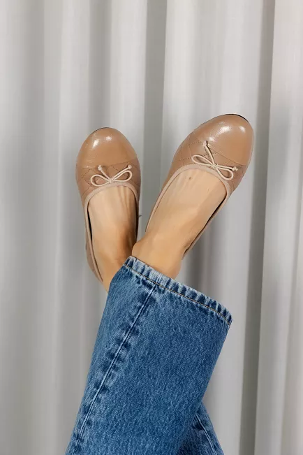 Bukela Mery Ballerina Taupe ballerinasko 21