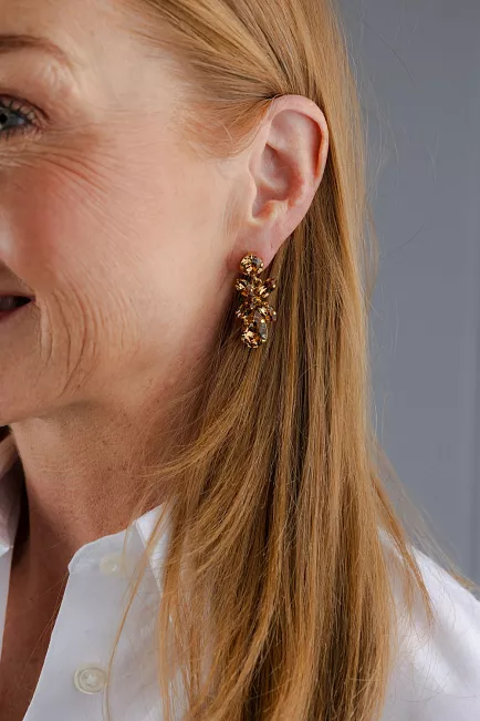 Caroline svedbom Mini Dione Earrings Gold Light Colorado Topaz øredobber