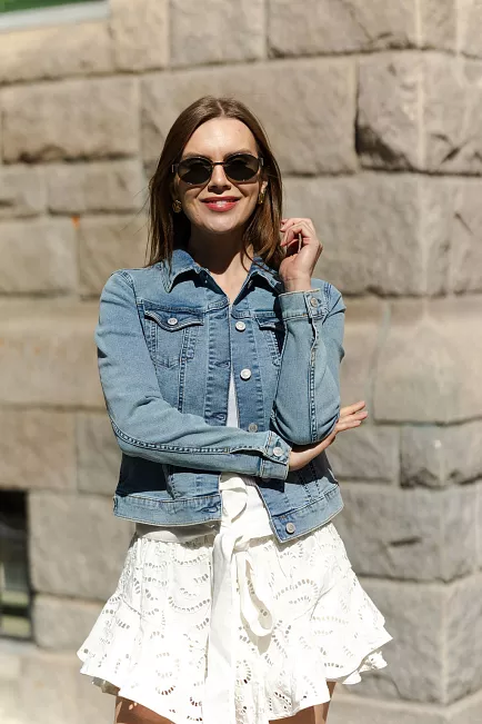 replay Jacket Light Blue 1