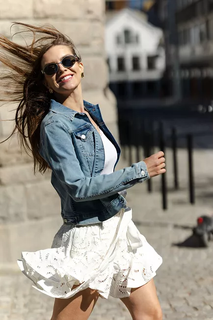 Confettibird Coco Skirt Shorts Offwhite skjørt 4