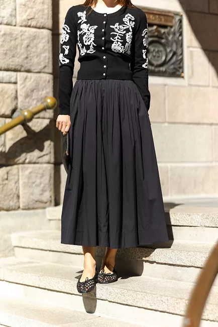 andiata fiia 85 skirt black skjørt 1