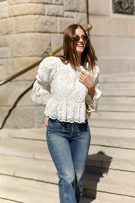 Twist&Tango Loreen Top White bluse