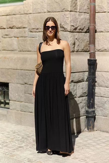 Viveh Petunia Dress And Skirt Black kjole skjørt 1