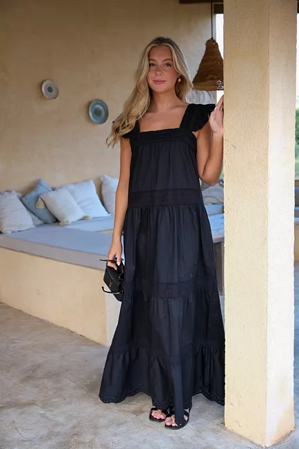 Carma Collection Jeanette Dress Black kjole 