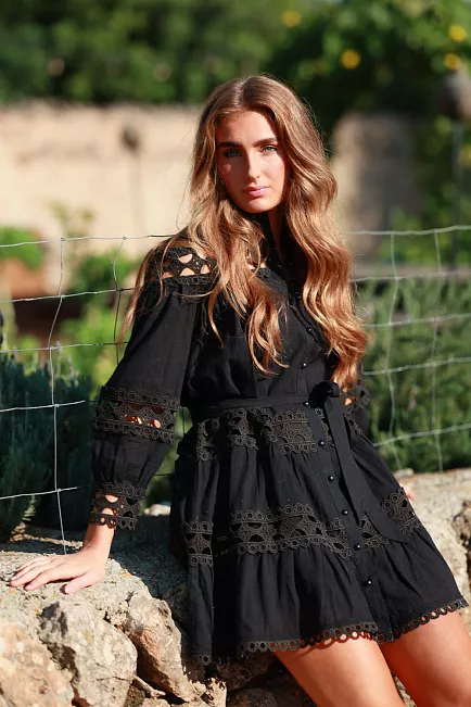 Nectar Honesty Dress Black Beauty minikjole 2