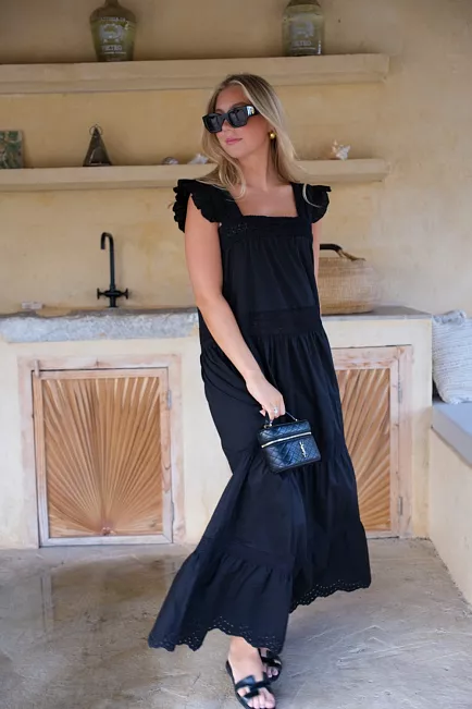 Carma Collection Jeanette Dress Black kjole 2