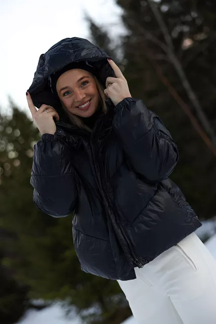 Twist&Tango Kirchberg Padded Jacket Black boblejakke 3
