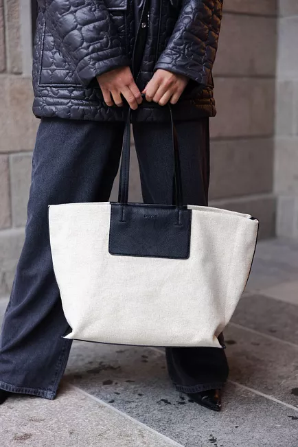 DAY ET Natural Linen Bag Natural veske 2