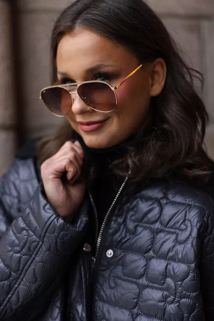 Otra Eyewear Charlie Gold/Brown To Pink Fade solbriller 2