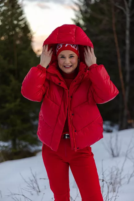 Twist&Tango Kirchberg Padded Jacket Scarlet Red skijakke 3