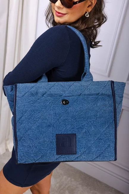 Arnie says Darcy Tote Denim veske