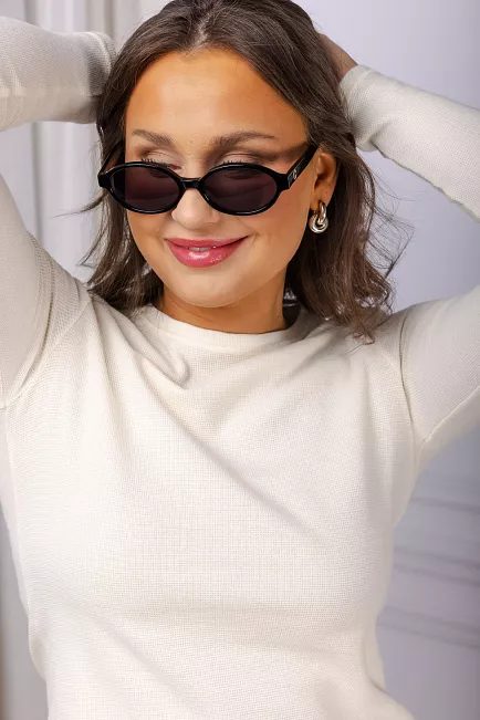 Corlin Eyewear Selma Black/Black solbriller 2