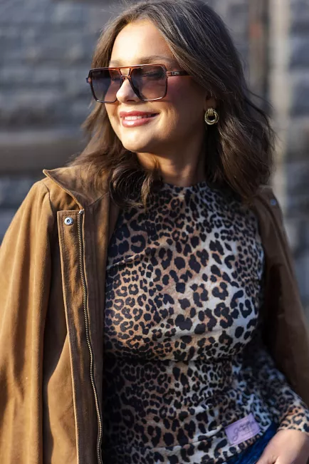 Otra Eyewear Zoya Trans Maple/Brown Fade solbriller