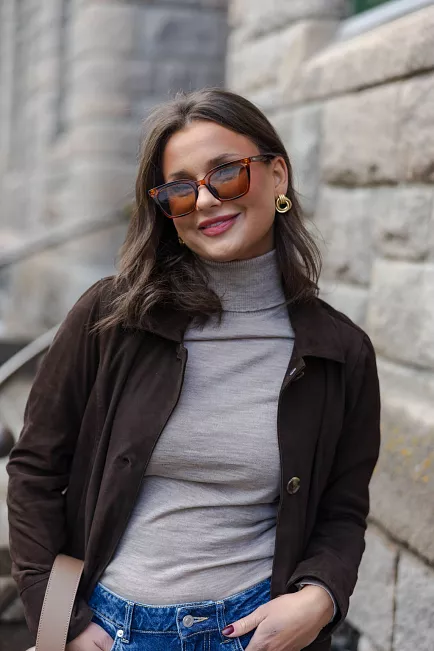 Otra Eyewear Bree Havana/Brown solbriller