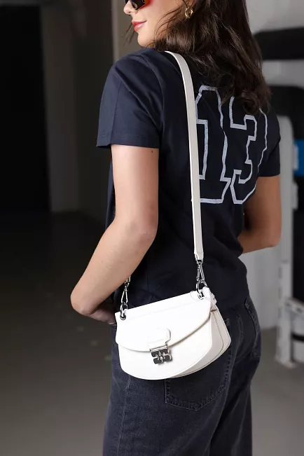Ganni Apo-G Bag Mini Top Handle Egert skulderveske