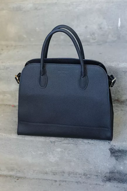 HiiL Studio x Jim Rickey HiiL Tote Grained Black veske 2