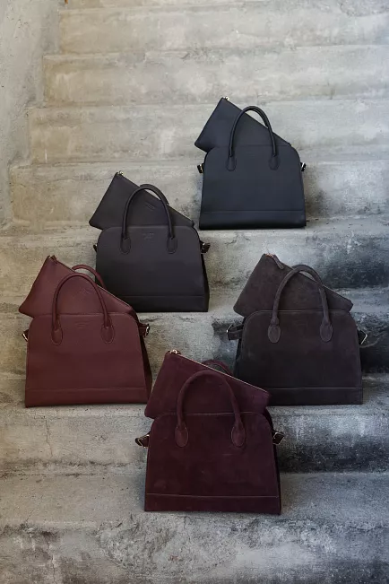 HiiL Studio x Jim Rickey HiiL Pouch Suede Brown clutch 2