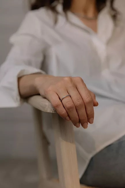 HiiL Studio Jewelry Simple Ring Silver ring