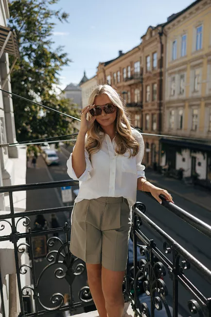 Twist&Tango Kiara Fluid Shirt Ivory skjorte 2