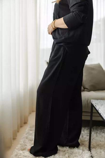 Carma Collection Linn Pant Black bukse 2
