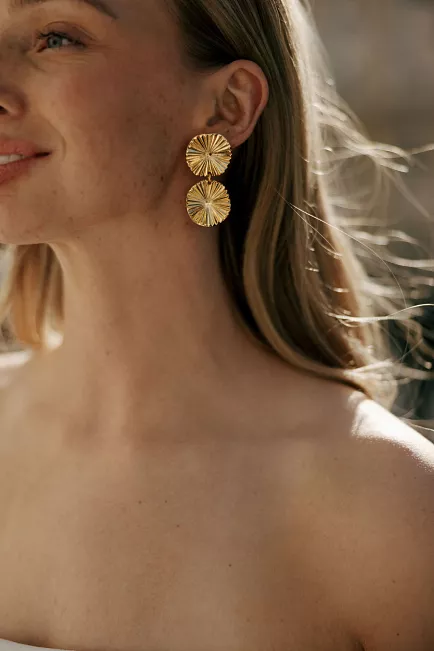Twist&Tango Limei Earrings Gold Plated øredobber