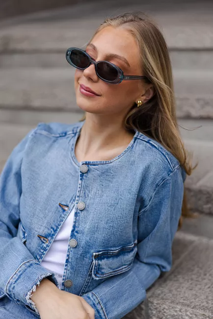Otra Eyewear Gina Trans Slate/Smoke solbrille