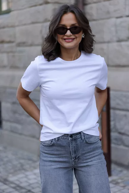 Dagmar Cotton T-Shirt White 2