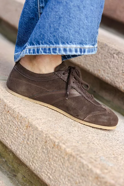 Jim Rickey Ghost Suede/Leather Sneakers Truffle joggesko 4