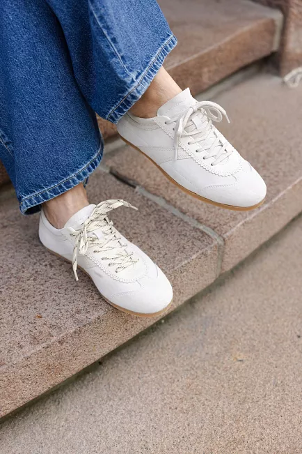 Jim Rickey Ghost Suede/Leather Sneakers Offwhite joggesko 5
