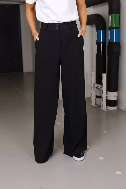 Five Units Laura FV Long Black dressbukse 
