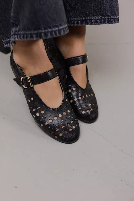 Bukela Alva Black ballerinasko
